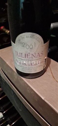 Beaujolais Juliénas Domaine Escausse 2001