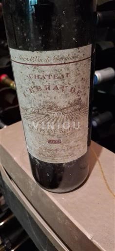 Bordeaux Côtes-de-bourg Château Labrat Dot Icke årgångsbetecknad