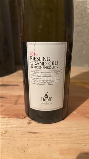 Alsace Not Specified Grand Cru Riesling Dopff au Moulin 2016