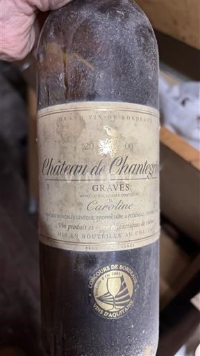 Bordeaux Graves Château Chantegrive Caroline 2000