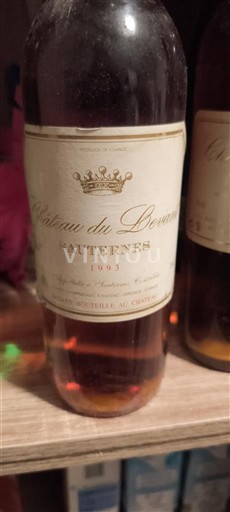 Bordéus Sauternes Château Doisy 1993