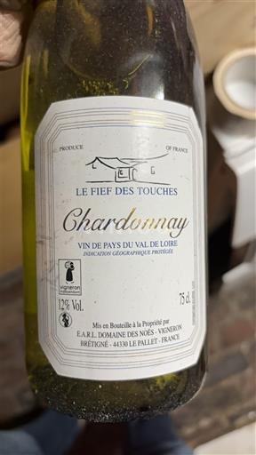 Loirevallei Le Fief des Touches Chardonnay 2019