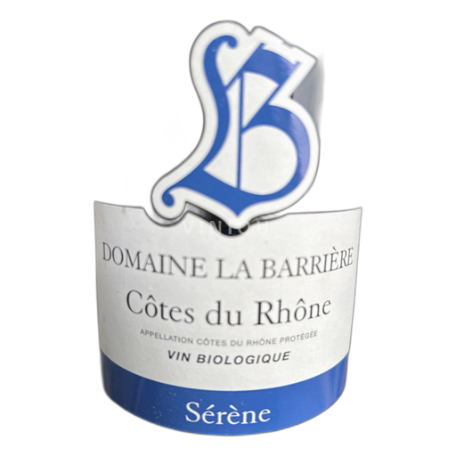 Valle del Ródano Côtes del Ródano Domaine La Barrière Sérène 2016