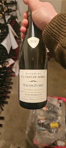 Borgoña Mâcon y Mâcon-villages Domaine La Creuze Noire Les Chataigniers 2024