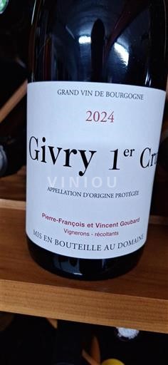 Borgogna Non specificato Premier Cru Pierre-François et Vincent Goubard 2024