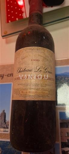 Burdeos Bordeaux superior Château Le Grué 1999