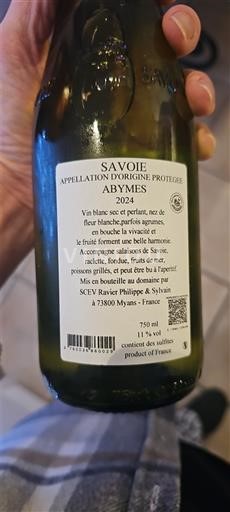 Savoie og Bugey Abymes SCEV Ravier Philippe & Sylvain 2024