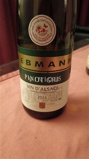 Alsace Pinot xám Rebmanner 2024