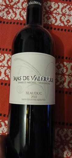 Provence Không được chỉ định Mas de Valériole Beauduc 2022