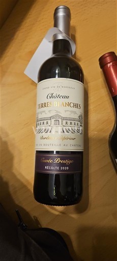 Bordeaux Blaye-Côtes-de-Bordeaux Château Terres Blanches Prestige 2020