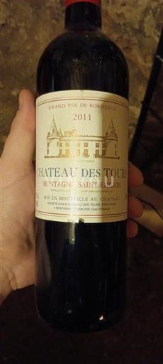 Bordeaux Montagne-Saint-Émilion Château S Tours 2011