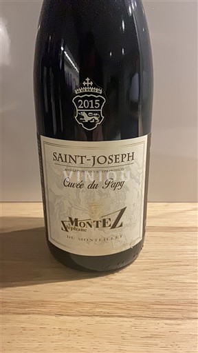 Rhône Valley Saint-Joseph Montez du Papy 2015