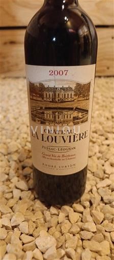 Burdeos Pessac-Léognan Château La Louvière 2007