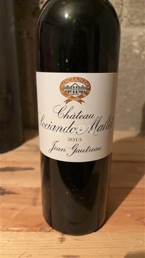 Bordeaux Haut-Médoc Sociando-Mallet 2013