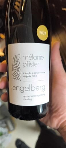 Alsace Not Specified Grand Cru Mélanie Pfister 2022