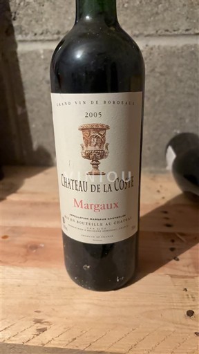 Bordeaux Margaux Château La Coste 2005