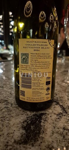 Marlborough Walnut Block Wines Collectables Sauvignon Blanc 2024