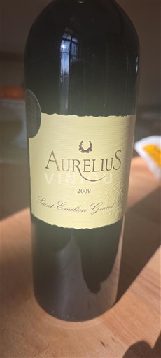 Bordeaux Saint-Émilion Grand Cru Grand Cru Aurelius 2009
