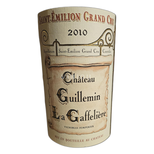 Burdeos Saint-Émilion Gran Cru Château Guillemin La Gaffelière 2010