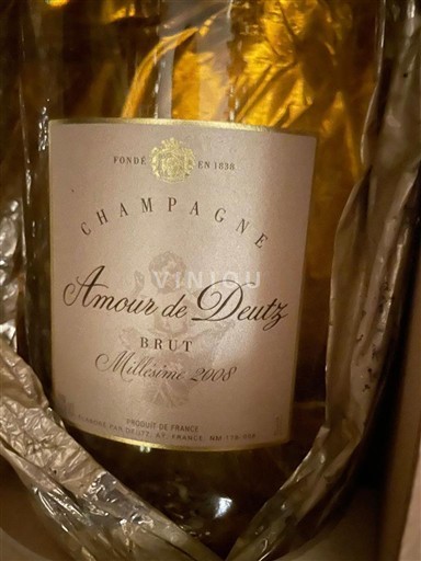 Champagne Champagner Deutz Amour de Deutz 2008