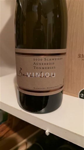 Pfalz Bernhart Schweigen Auxerrois Tonmergel 2020