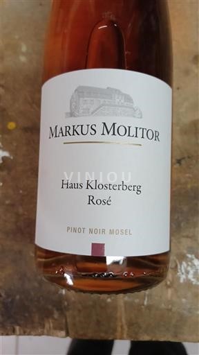 Mosel Moselle Markus Molitor Haus Klosterberg Rosé Không niên vụ