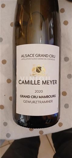 Alsace Gewurztraminer Grand Cru Camille Meyer Mambourg 2020