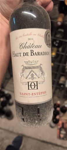 Bordeaux Saint-Estèphe Château Haut de Baradieu 2014