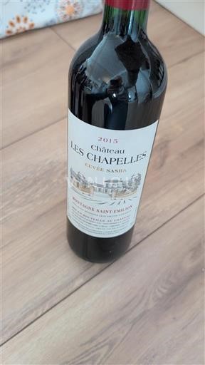 Bordeaux Montagne-saint-émilion Château Les Chapelles Sabia 2015
