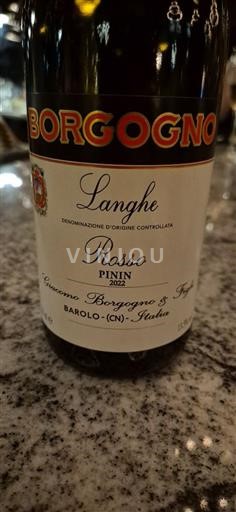 Piemonte Langhe Borgogno Pinin 2022