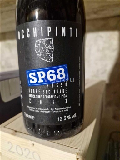 Sicilia Terre Siciliane Occhipinti SP68 Rosso 2023