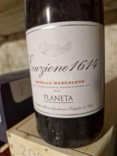 Sicilia No especificado Planeta Eruzione 1614 Nerello Mascalese 2018