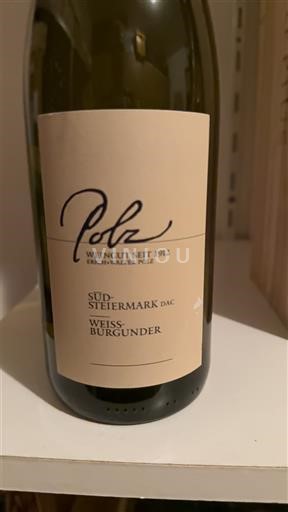 Steiermark Südsteiermark Polz Weißburgunder 2019