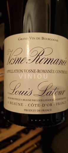 Bourgogne Vosne-Romanée Louis Latour 2016