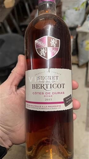 Tây Nam Côtes-de-duras Berticot Secret de Berticot 2015