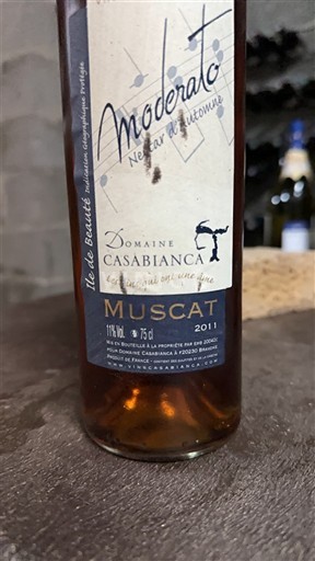 Korzika Muškat s Cape Corse Domaine Casabianca Moderato Nectar d'Automne 2011