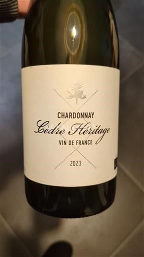 Sudoeste No especificado Cèdre Héritage Chardonnay 2023