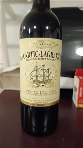 Bordeaux Pessac-Léognan Grand Cru Malartic-Lagravière 2000