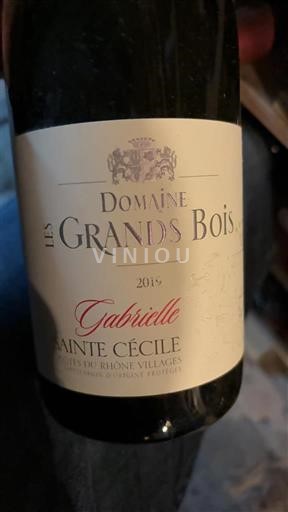 Rhônedalen Côtes du Rhône Domaine Les Grands Bois Gabrielle 2019