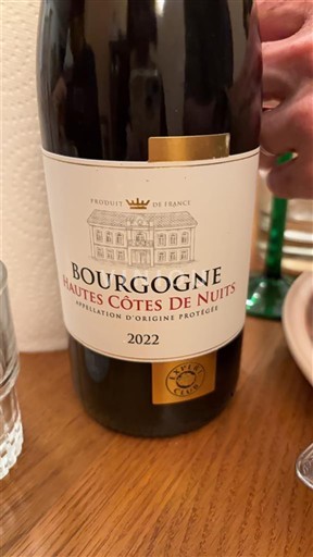 Burgund Hautes Côtes de Nuits Je ne sais pas 2022