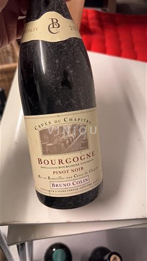 Burgundy Bruno Colin Caves du Chapitre 2014