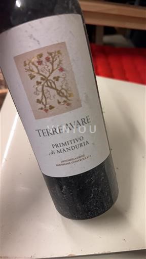 Apulia Wines Primitivo di Manduria Terre Avare 2015