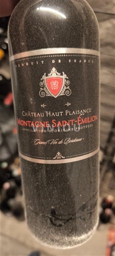 Bordeaux Montagne-saint-émilion Château Haut Plaisance 2017