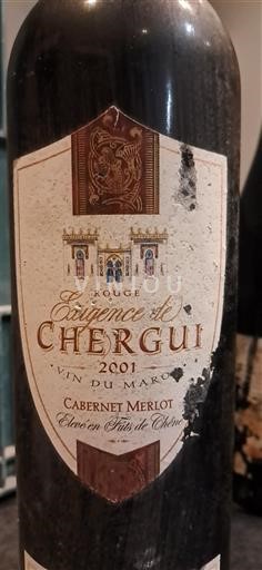 Rife Vinho do Rif Exigence et Chergui 2001