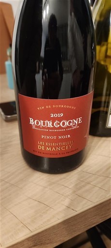 Burgundy Les Essentielles de Mancey 2019