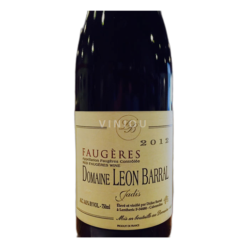 Langvedok Faugères Domaine Léon Barral Jadis 2012