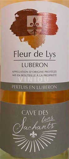 Vinhos Blanc sec Fleur de Lys Cave des Bons Sachants 2018 França Vale do Ródano Luberon AOC
