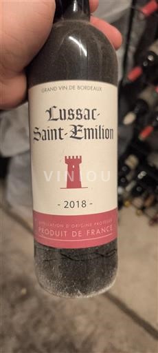 Bordeaux Lussac-saint-émilion Albert Artvin 2018