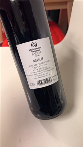 Baden No especificado Pfalzmeister Winzerkeller 2016