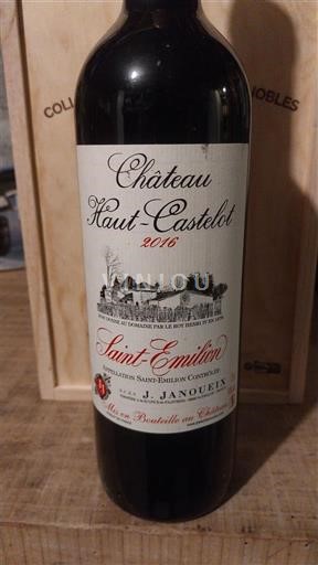 Bordeaux Saint-Émilion Château Haut-Castelot 2016